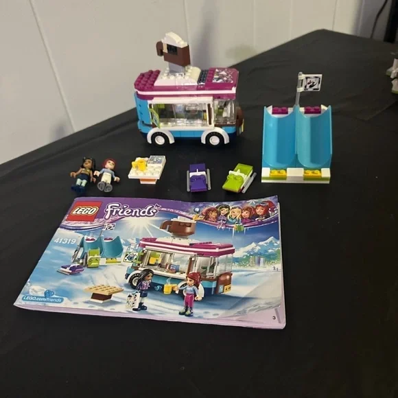 Lego Toys Lego Friends Snow Resort Hot Chocolate Van Missing